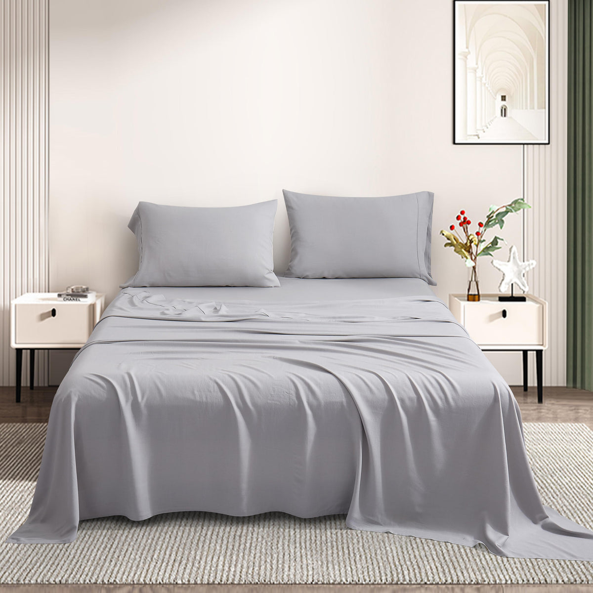 Bamboo Linen Sheet Set - New Season Naturally Yours