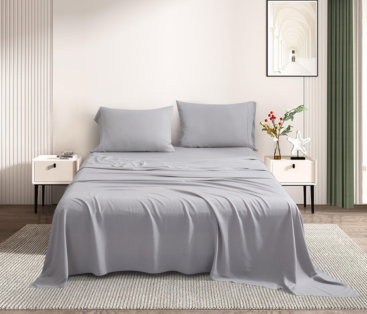 Bamboo Linen Sheet Set - New Season Naturally Yours