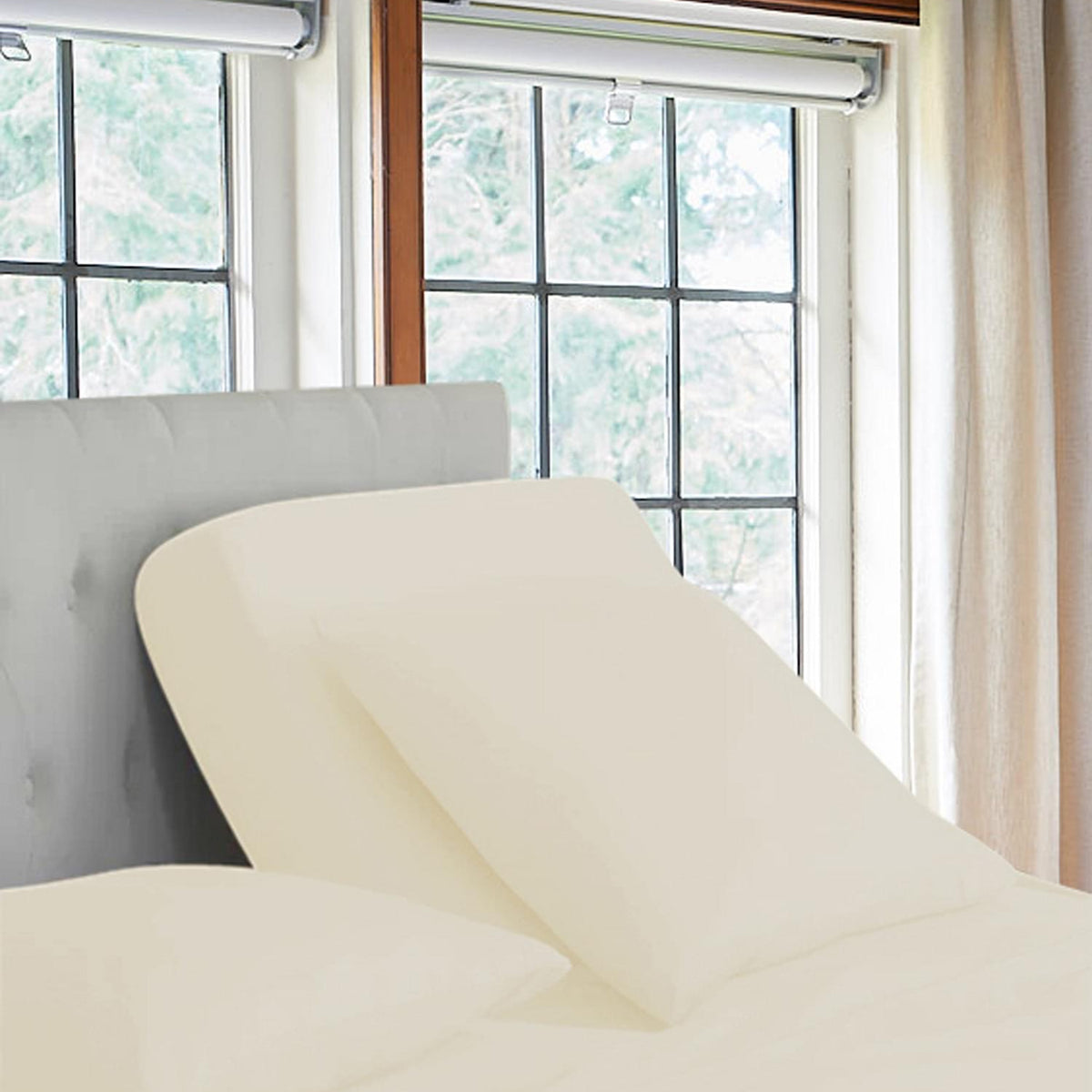 Premium Rayon From Bamboo Bed Sheet Set Ivory - New Season Naturally Yours