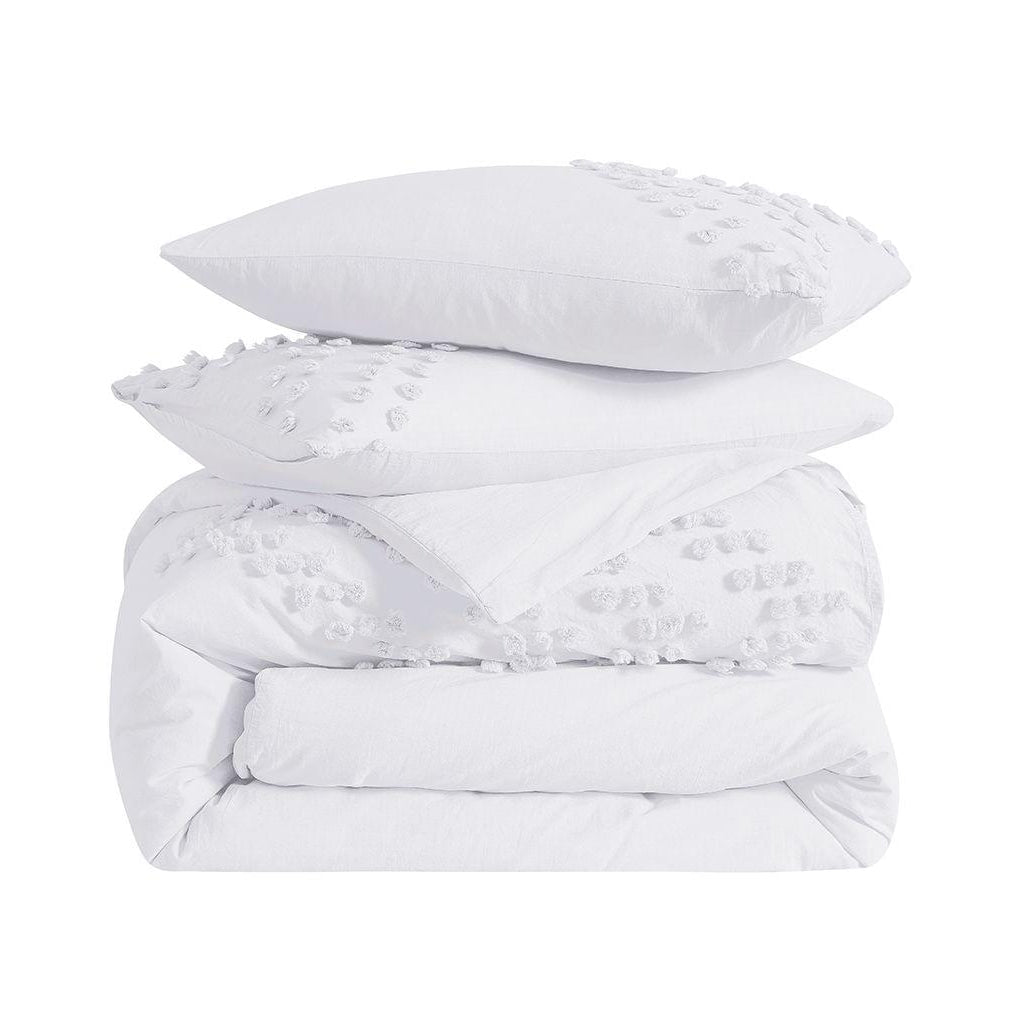 Tufted Chevron Jacquard Euro Sham.