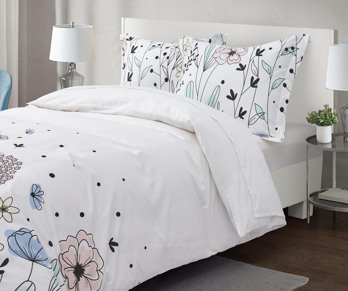 Cottage Garden Duvet Cover Set NCU0PTT378