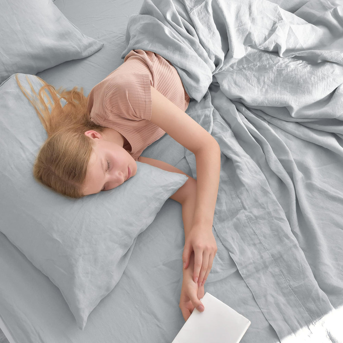 Linen Duvet Cover Set -NLS.