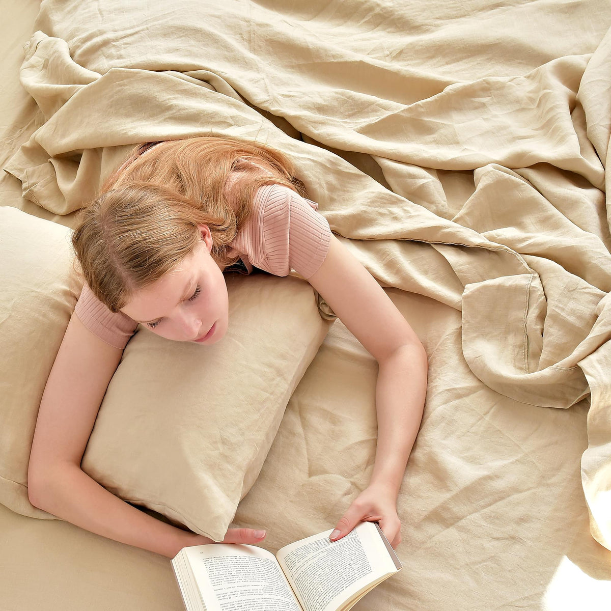 Linen Duvet Cover Set -NLS.