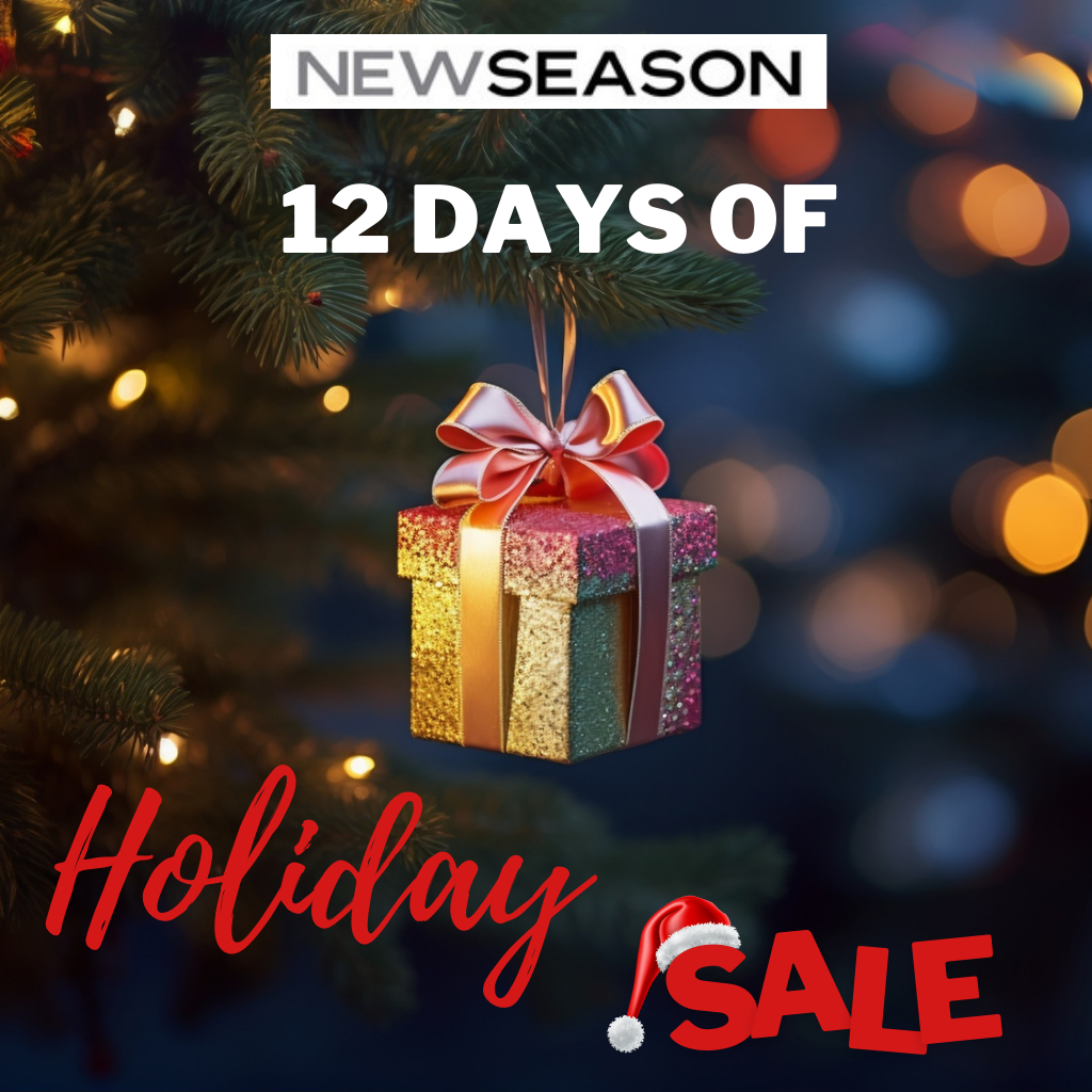 Unwrap a New Deal Daily with New Season Tex: Our 12 Days of Christmas Sale!