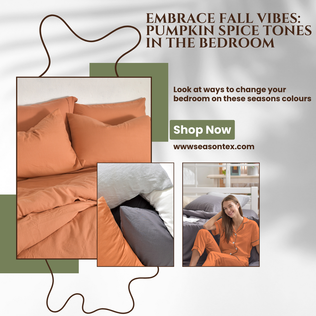Embrace Fall Vibes: Pumpkin Spice Tones in the Bedroom