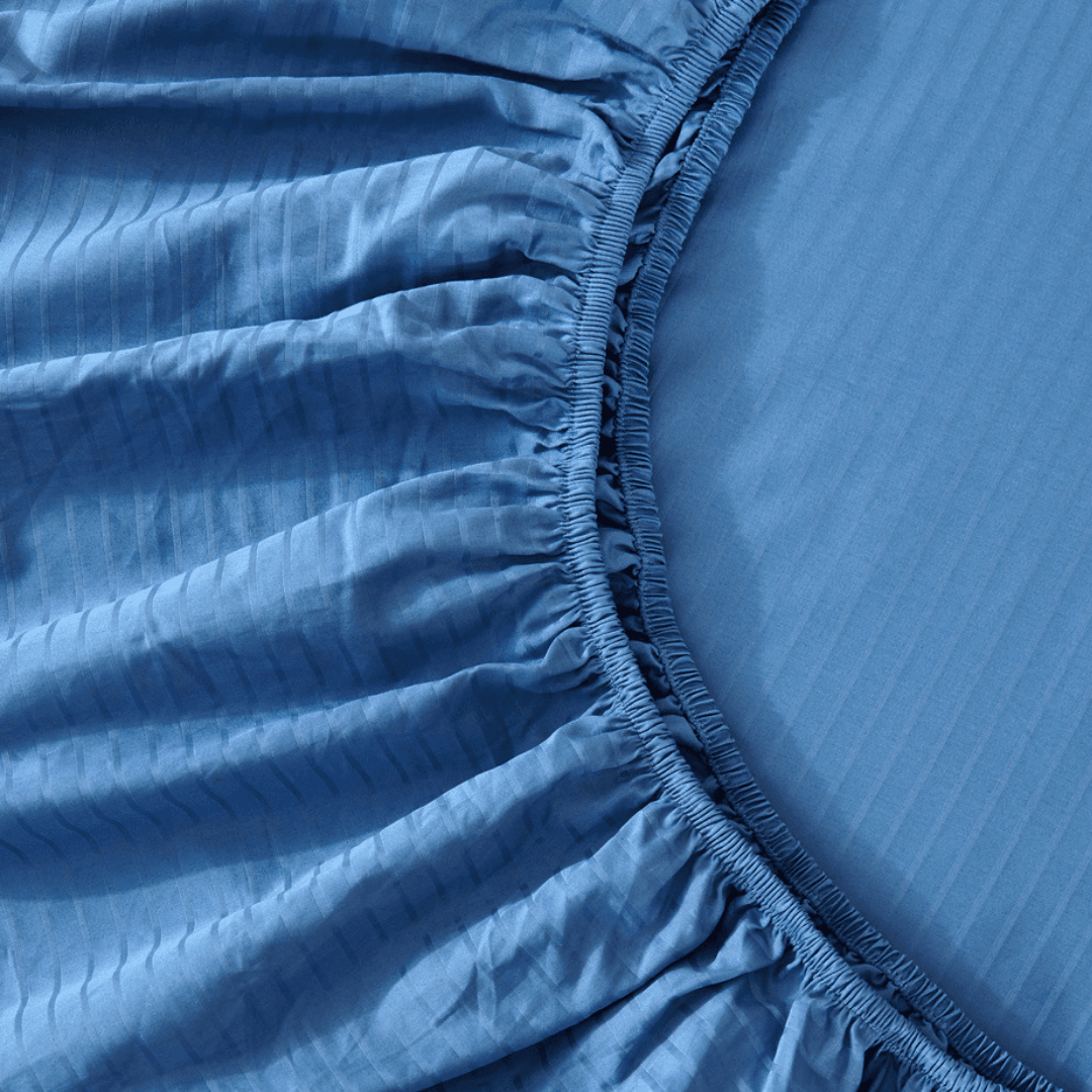 600 Thread Count Jacquard Tuxedo Stripe 100% Cotton Sheet Set (Copy).