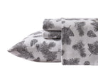 Flannel Printed Pine Cones Sheet Set - NLS.