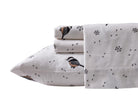Flannel Printed Chickadees Sheet Set - NLS.