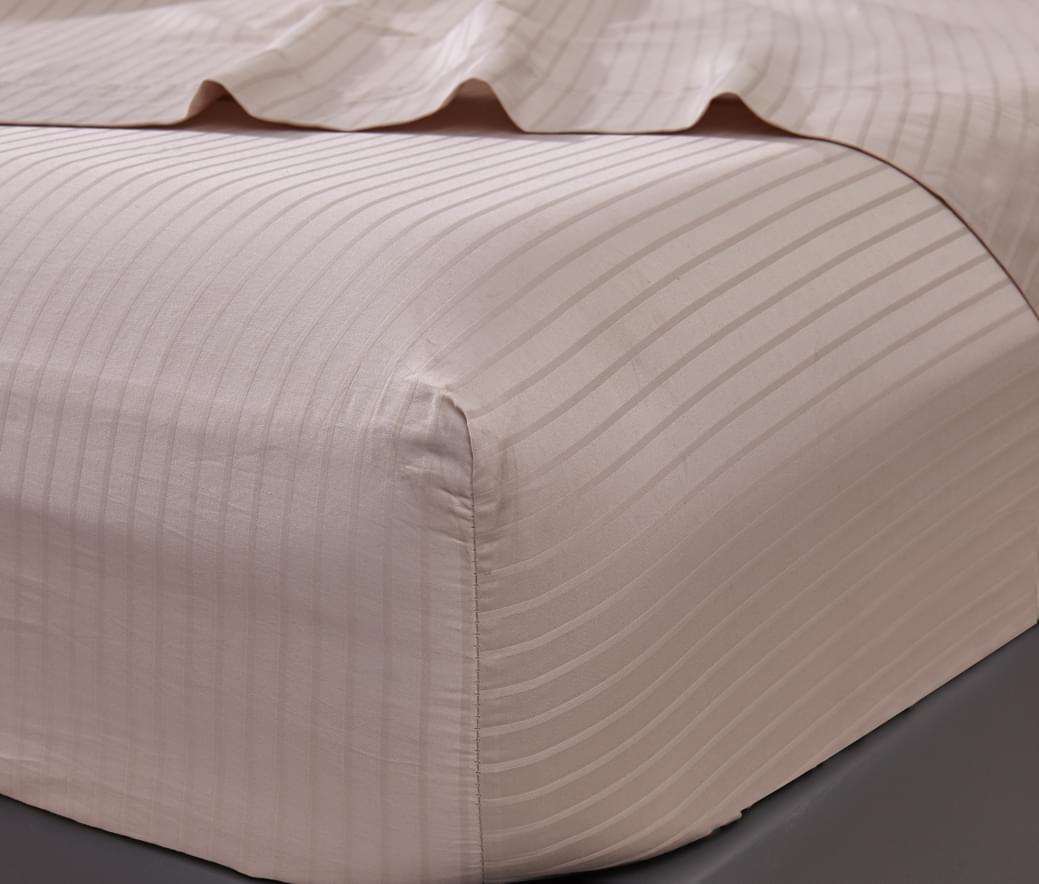 600 Thread Count Jacquard Tuxedo Stripe 100% Cotton Sheet Set (Copy).