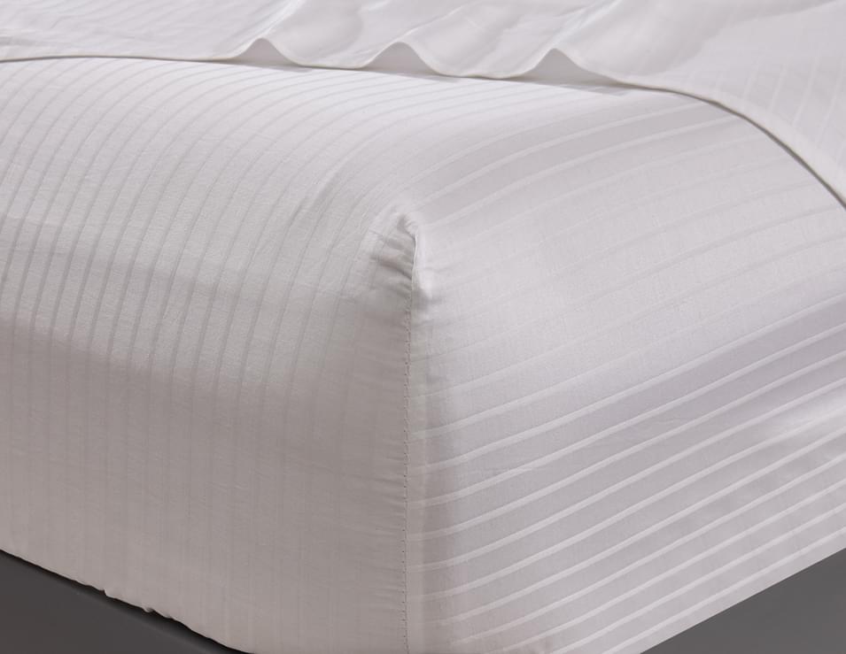600 Thread Count Jacquard Tuxedo Stripe 100% Cotton Sheet Set (Copy).