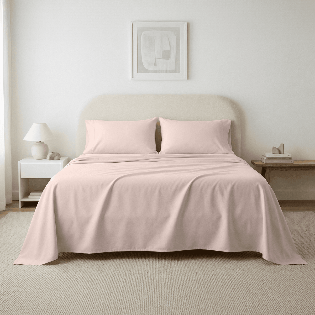 Organic Cotton 400 Thread Count Sheet Set.
