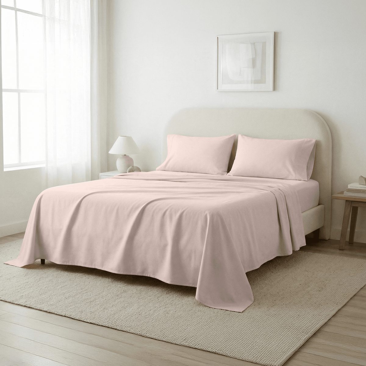 Organic Cotton 400 Thread Count Sheet Set.