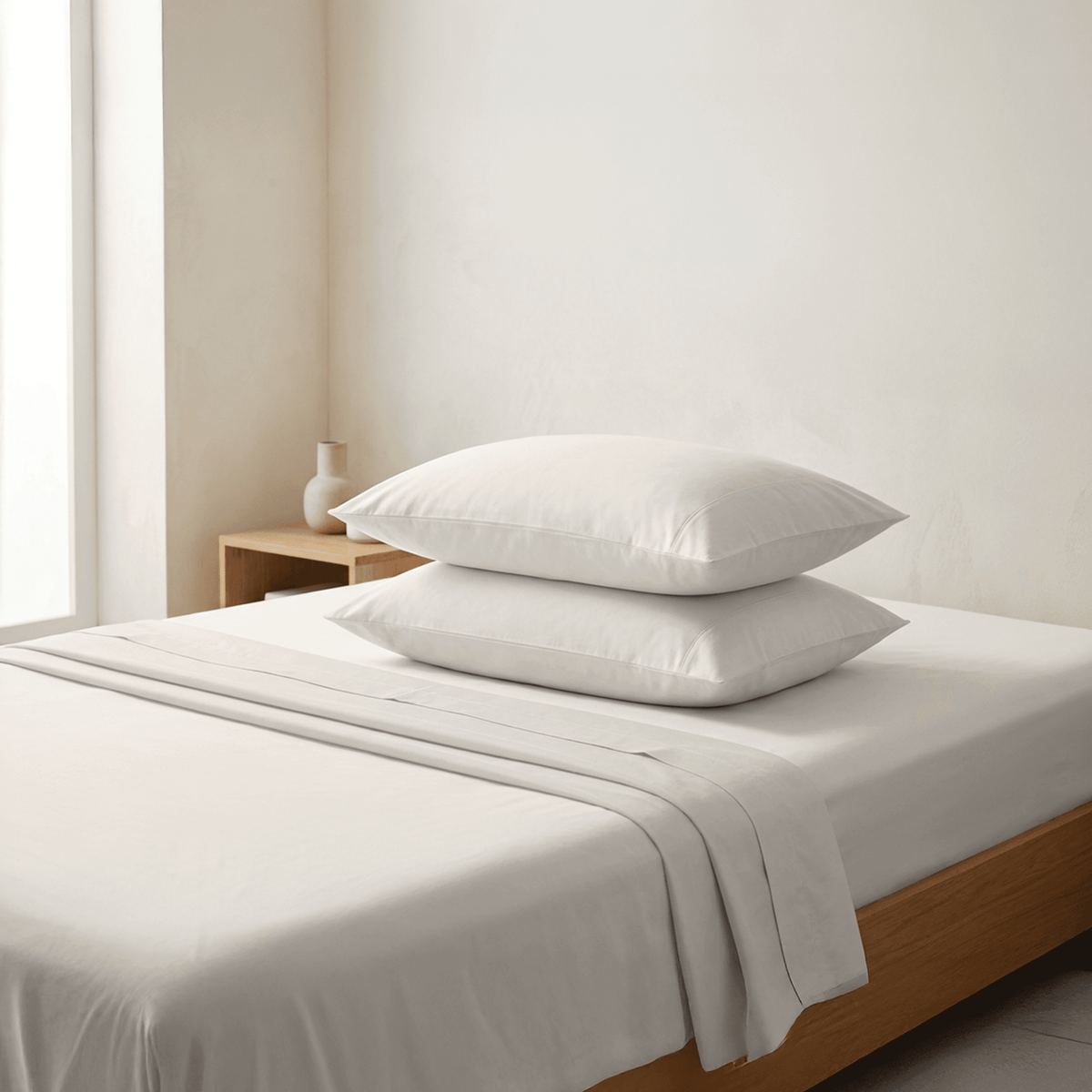 Organic Cotton 400 Thread Count Sheet Set.