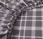 Flannel Printed Toasty Plaid Multi Grey Sheet Set - New Season Naturally Yours