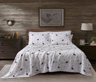 Flannel Printed Chickadees Sheet Set - NLS.