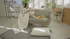 White Bamboo Pillow - New.