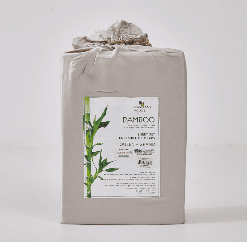 Bamboo Sateen Sheet Set - New Season Naturally Yours