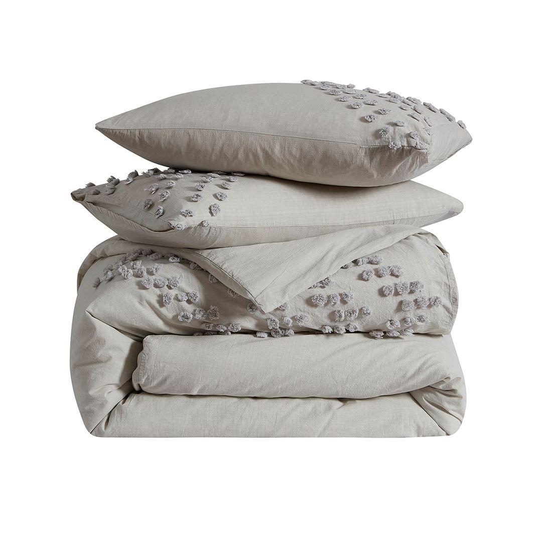 Tufted Chevron Jacquard Euro Sham.