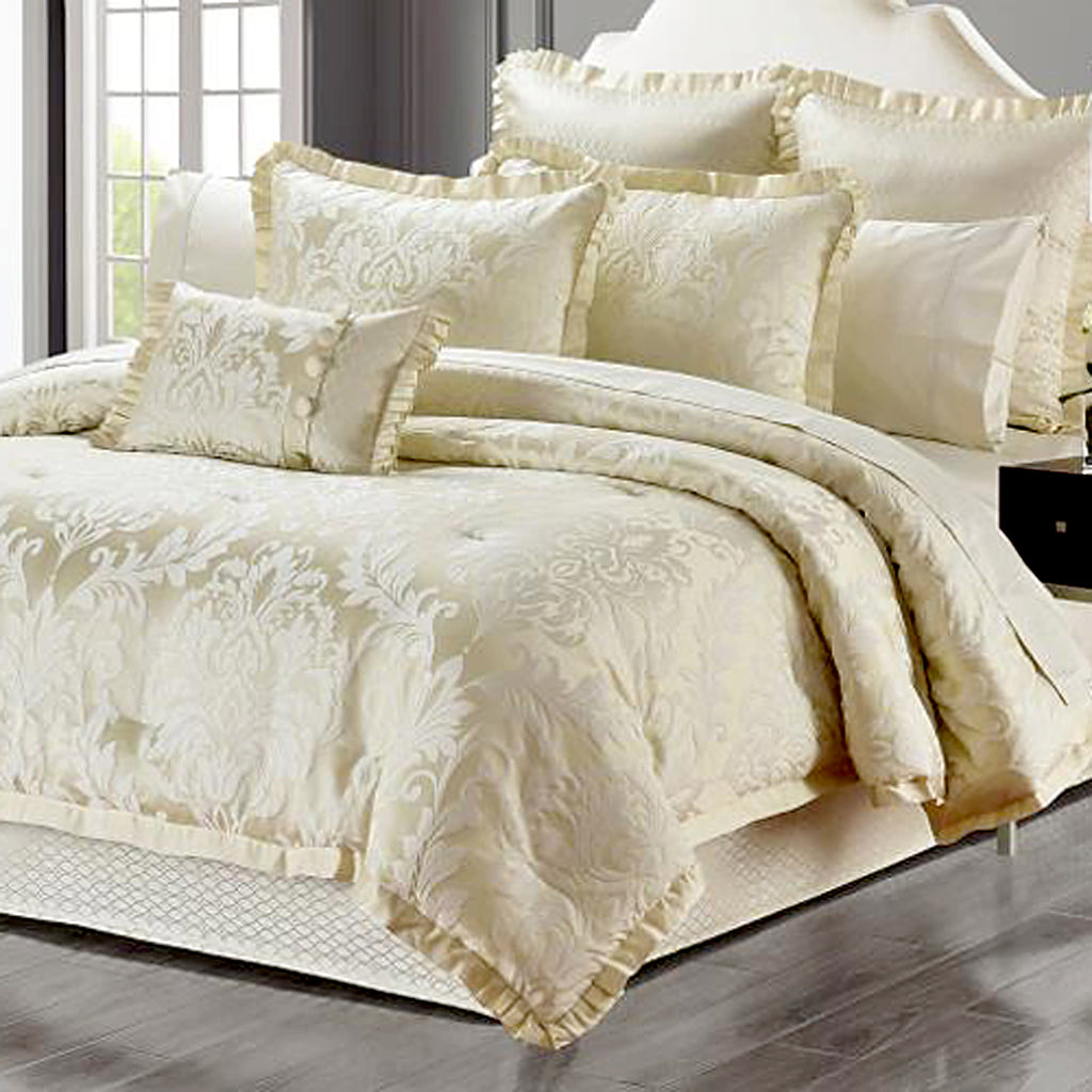 Brenna Jacquard Comforter Set 